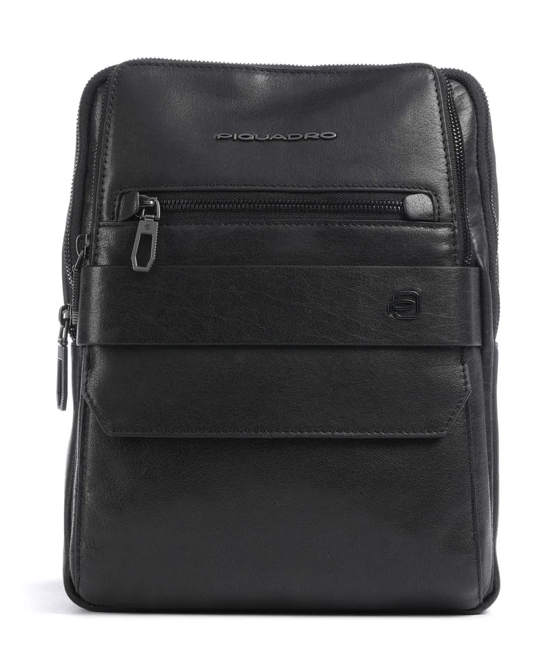Piquadro Solm Umhängetasche black