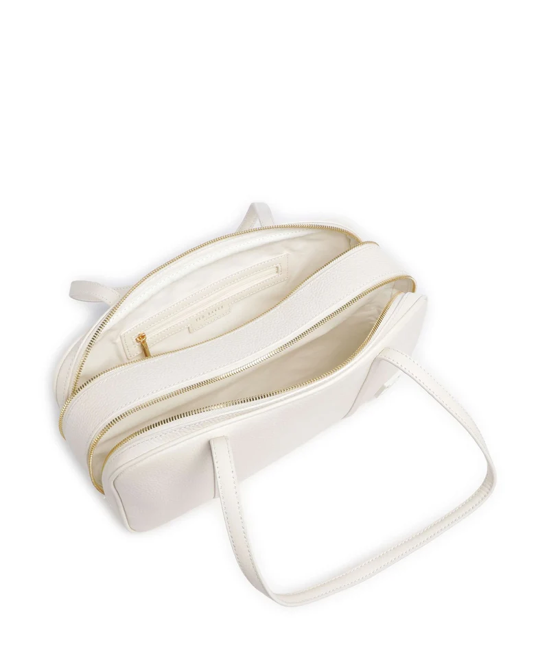 Ted Baker Amylee Schultertasche ivory