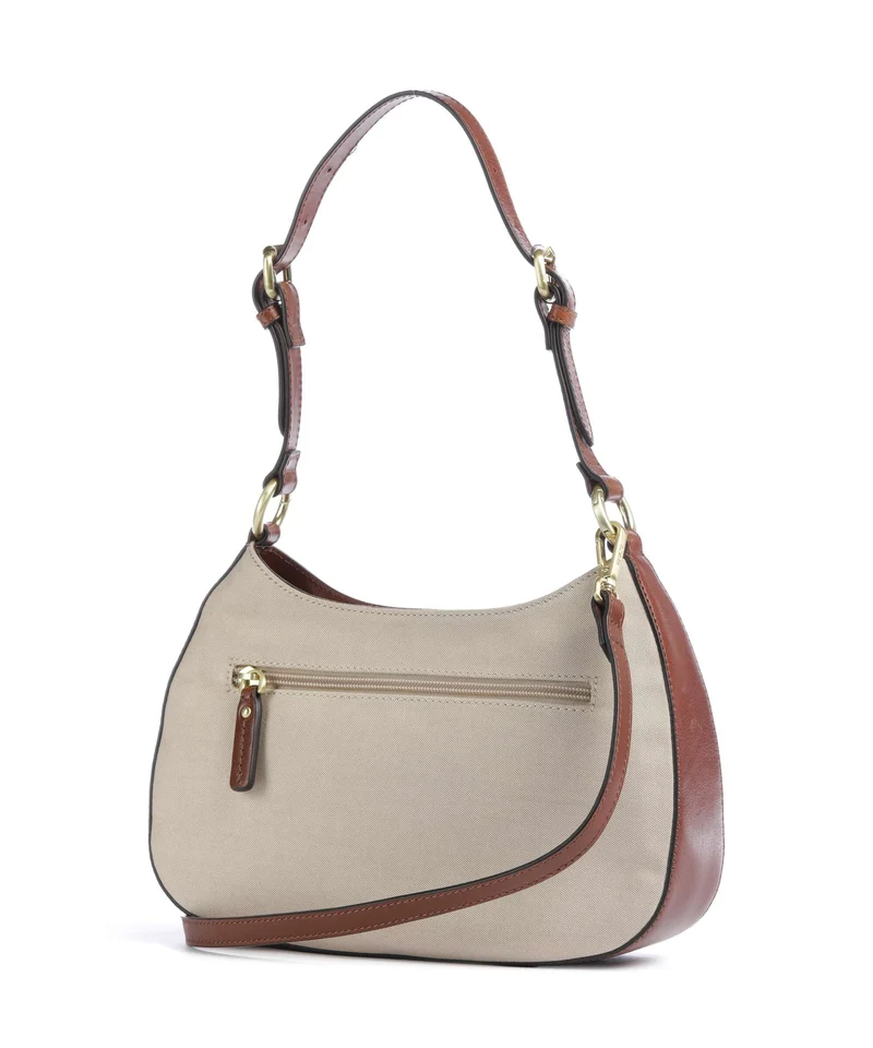 Brics Volterra Schultertasche cappuccino