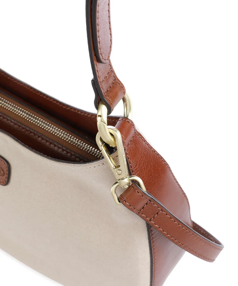 Brics Volterra Schultertasche cappuccino