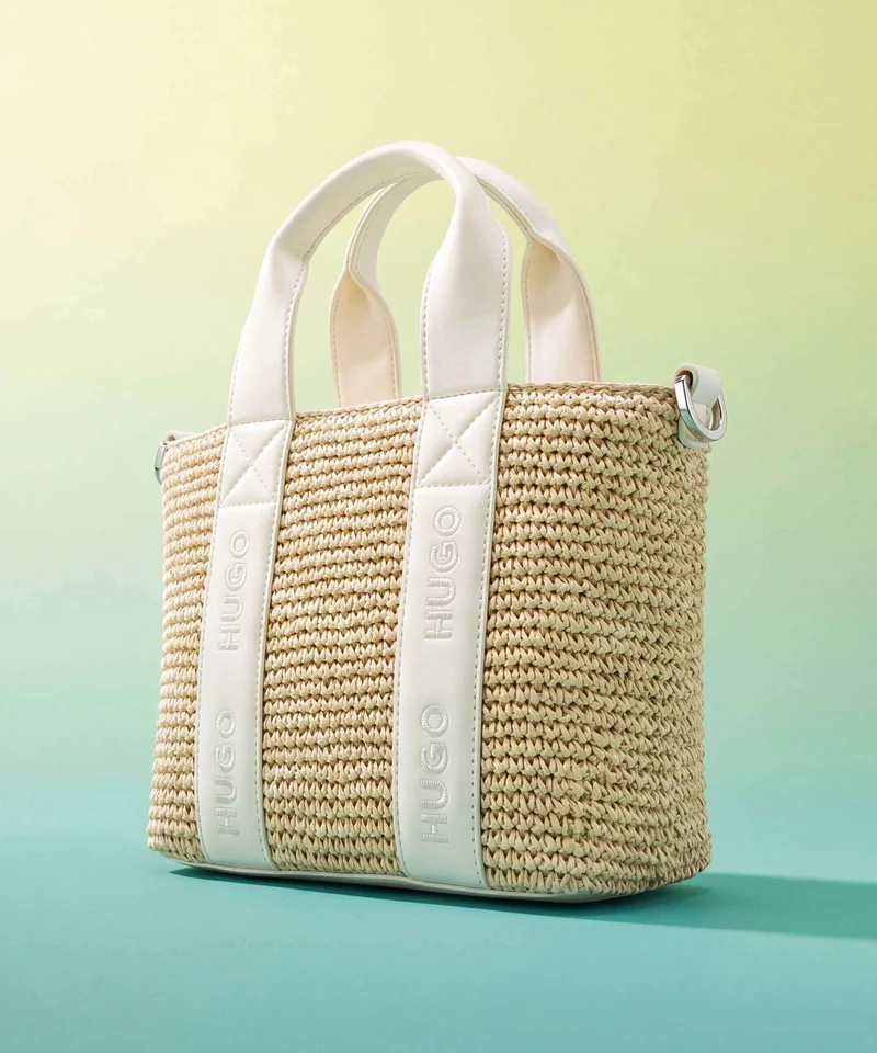 Hugo Becky Mini Handtasche open white