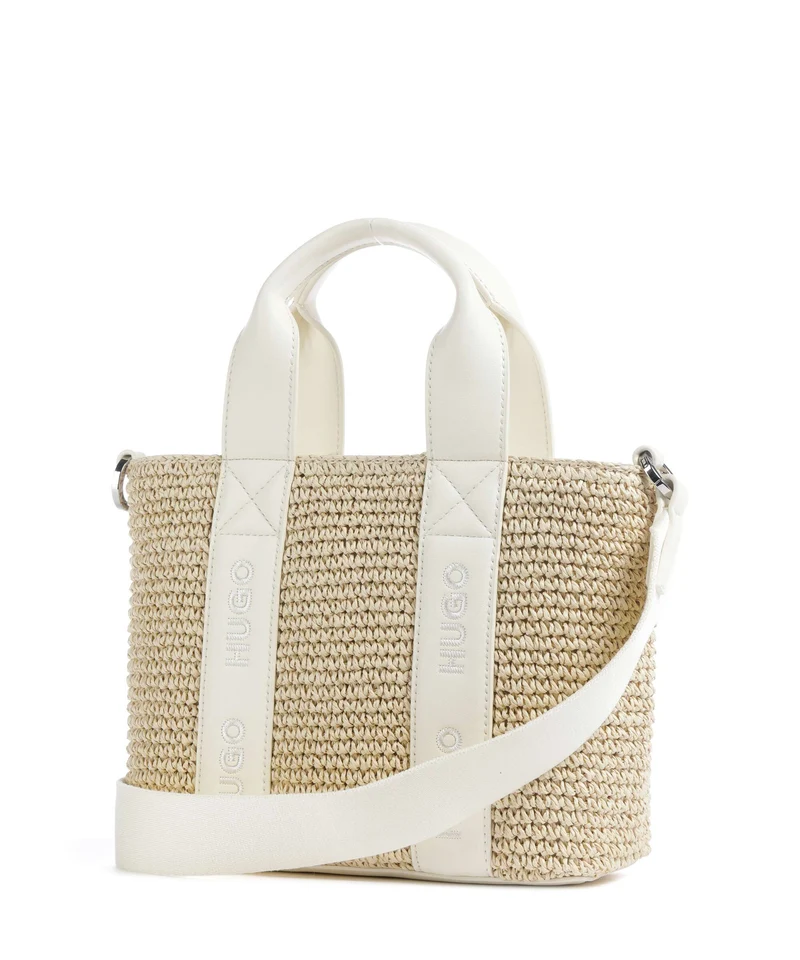 Hugo Becky Mini Handtasche open white