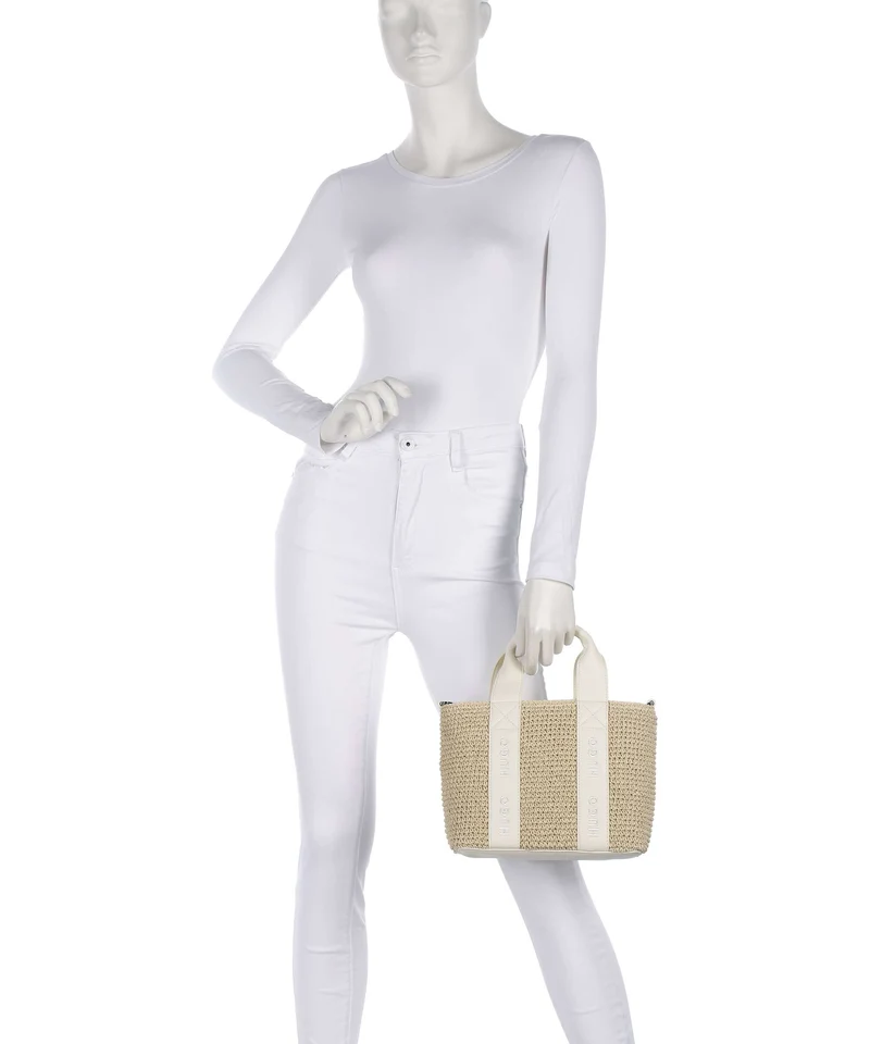 Hugo Becky Mini Handtasche open white