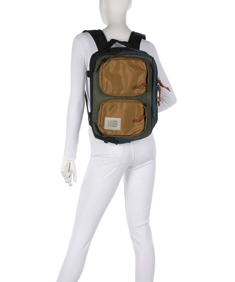 Topo Designs Global Aktentasche olive/dark khaki