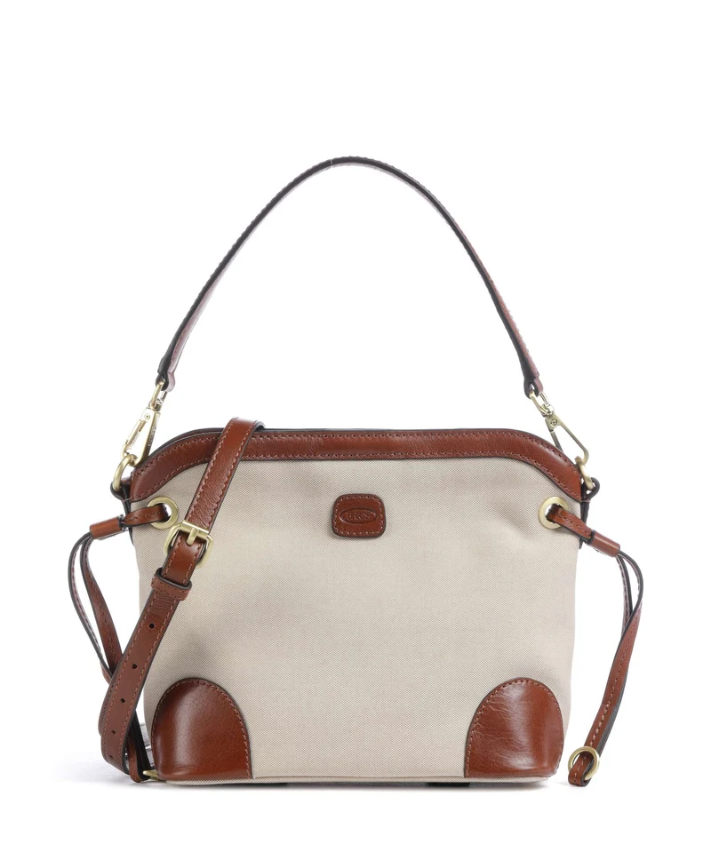 Brics Volterra Small Bucket Handtasche cappuccino