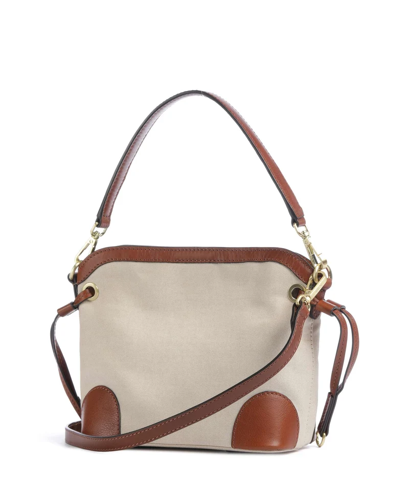 Brics Volterra Small Bucket Handtasche cappuccino