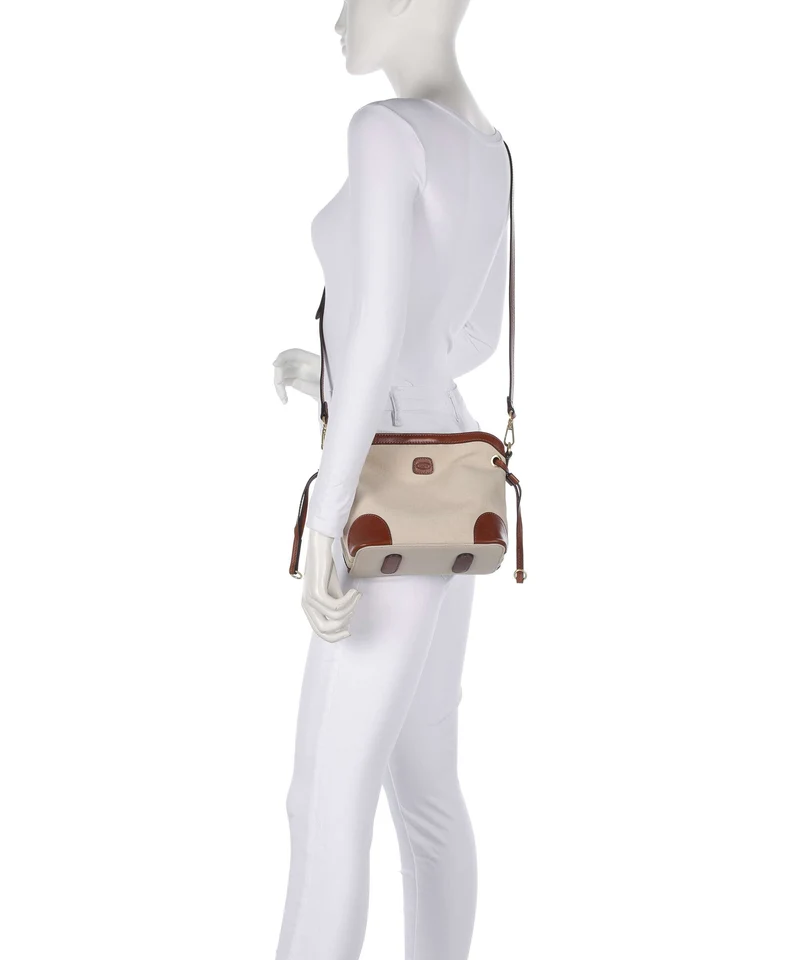 Brics Volterra Small Bucket Handtasche cappuccino