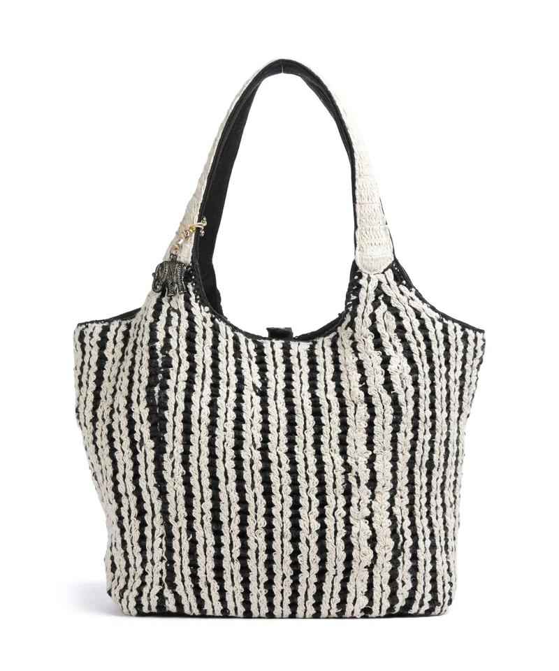 Anokhi Shopper black/white