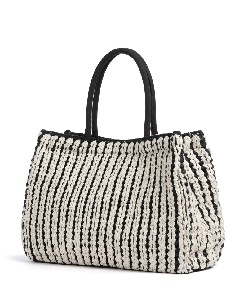 Anokhi Shopper black/white