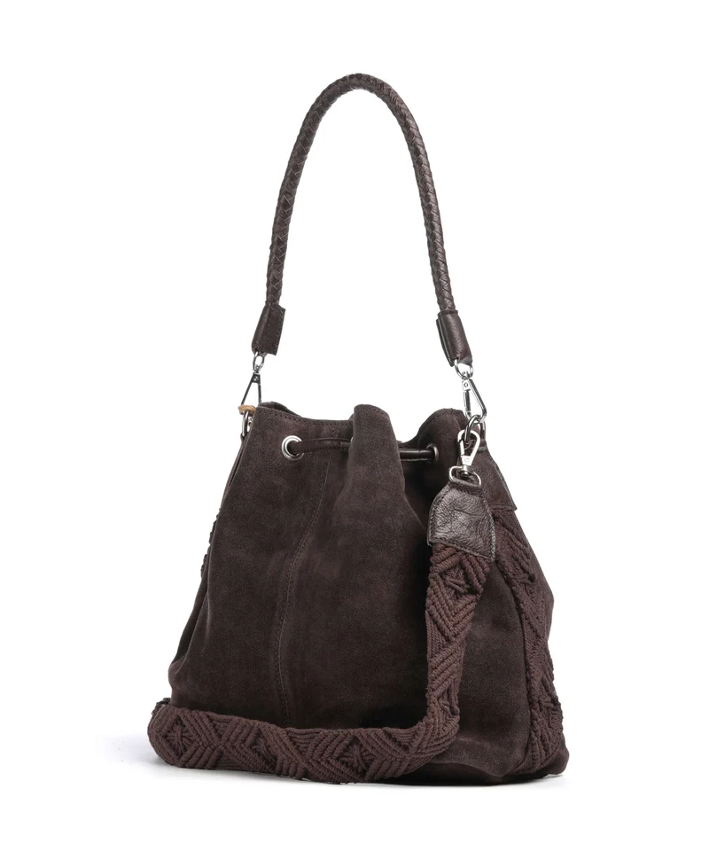 Anokhi Bucket Handtasche chocolate