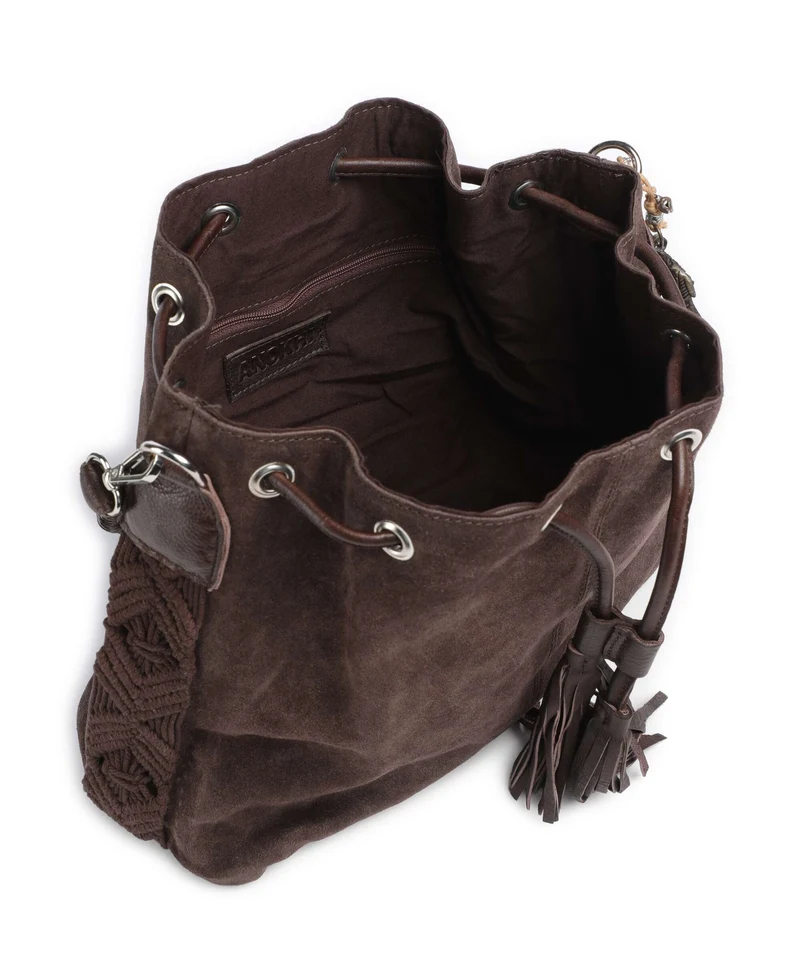 Anokhi Bucket Handtasche chocolate