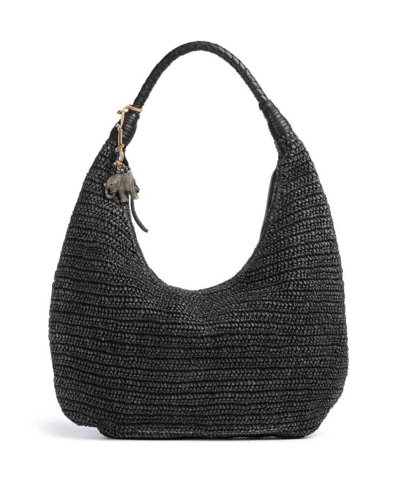 Anokhi Beuteltasche black