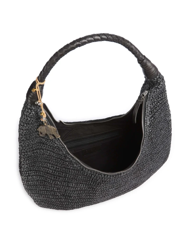 Anokhi Beuteltasche black