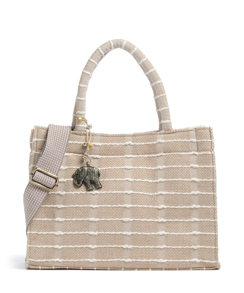 Anokhi Handtasche beige
