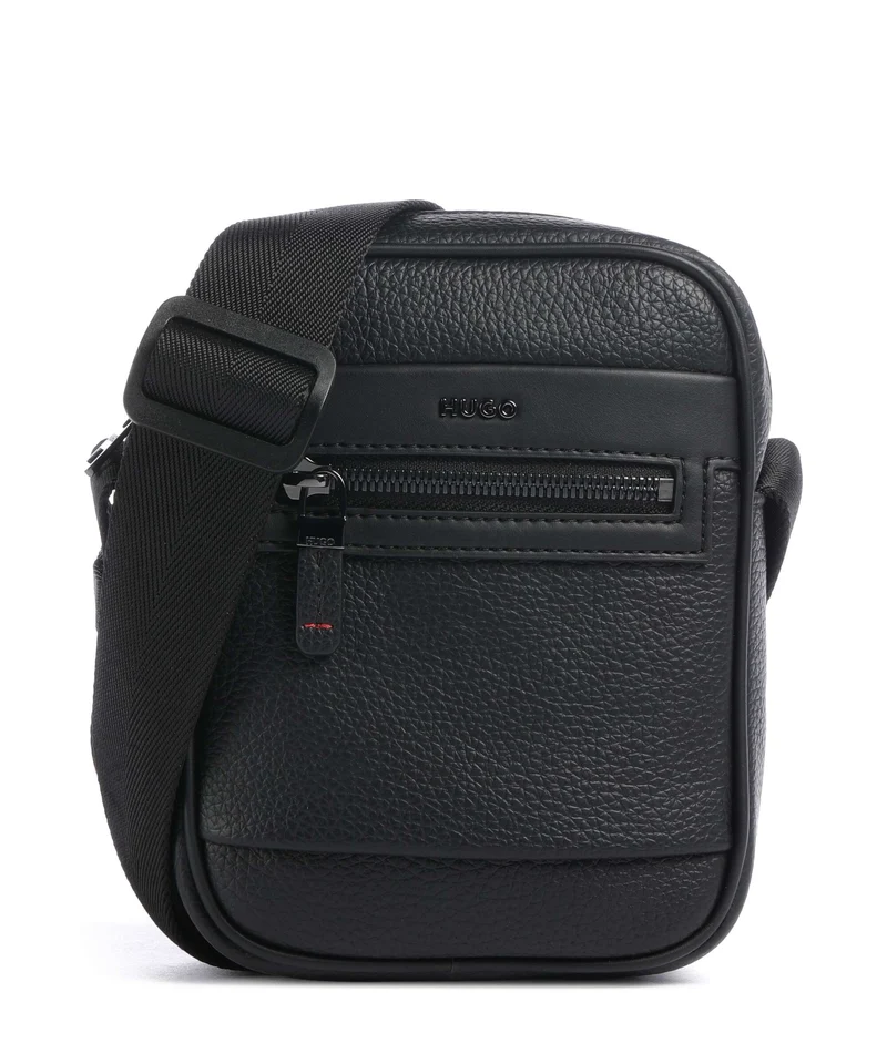 Hugo Huke Umhängetasche black