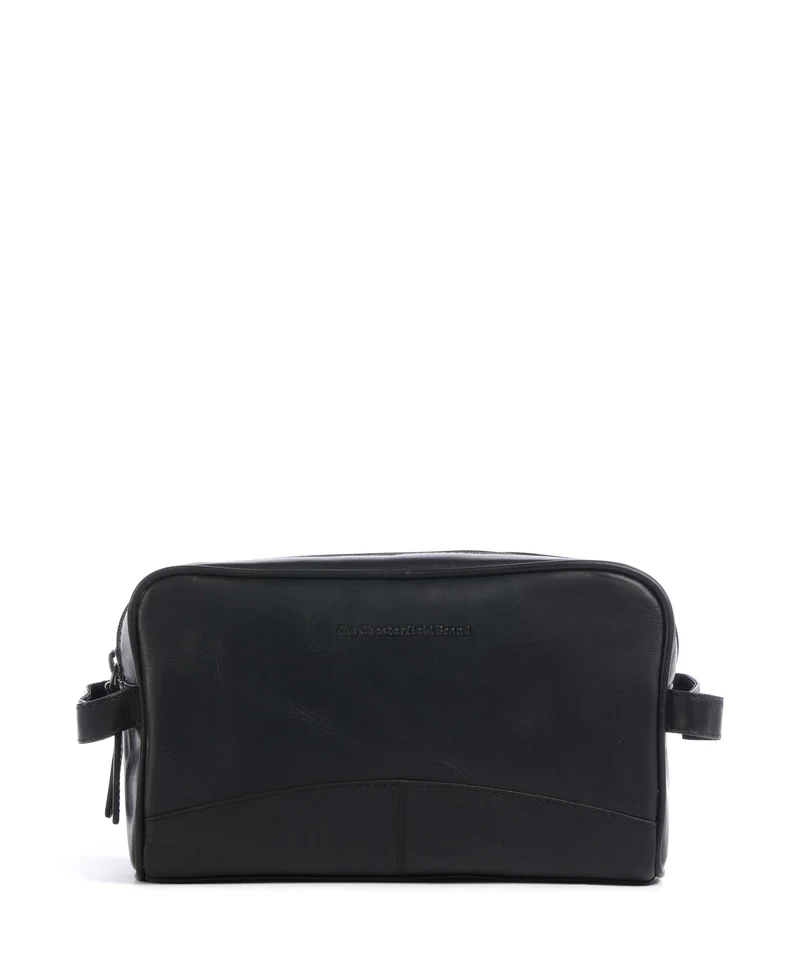 The Chesterfield Brand Wax Pull Up Cow Stacey Kulturbeutel black