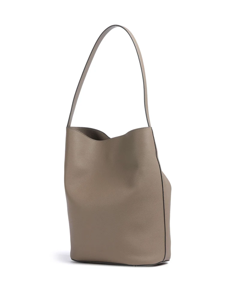 BOSS Revers Bucket Handtasche dark beige