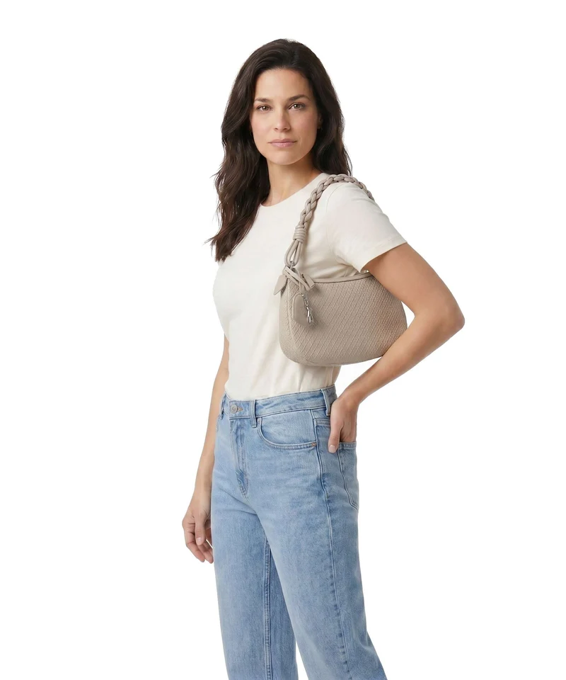 Armani Exchange Maya S Schultertasche sand