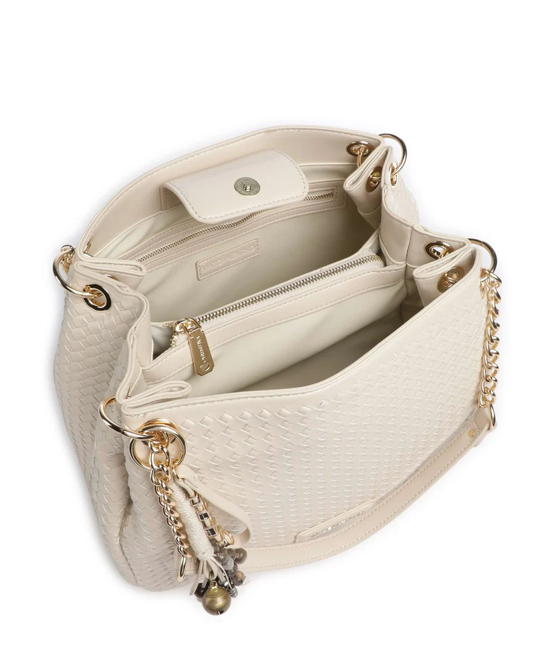 Valentino Bags Gea Beuteltasche ecru