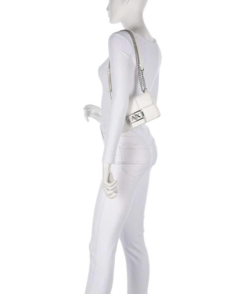 Armani Exchange Wonder S Schultertasche off white