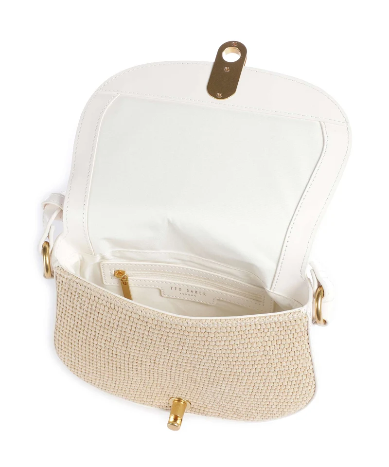 Ted Baker Kkaia Schultertasche ivory