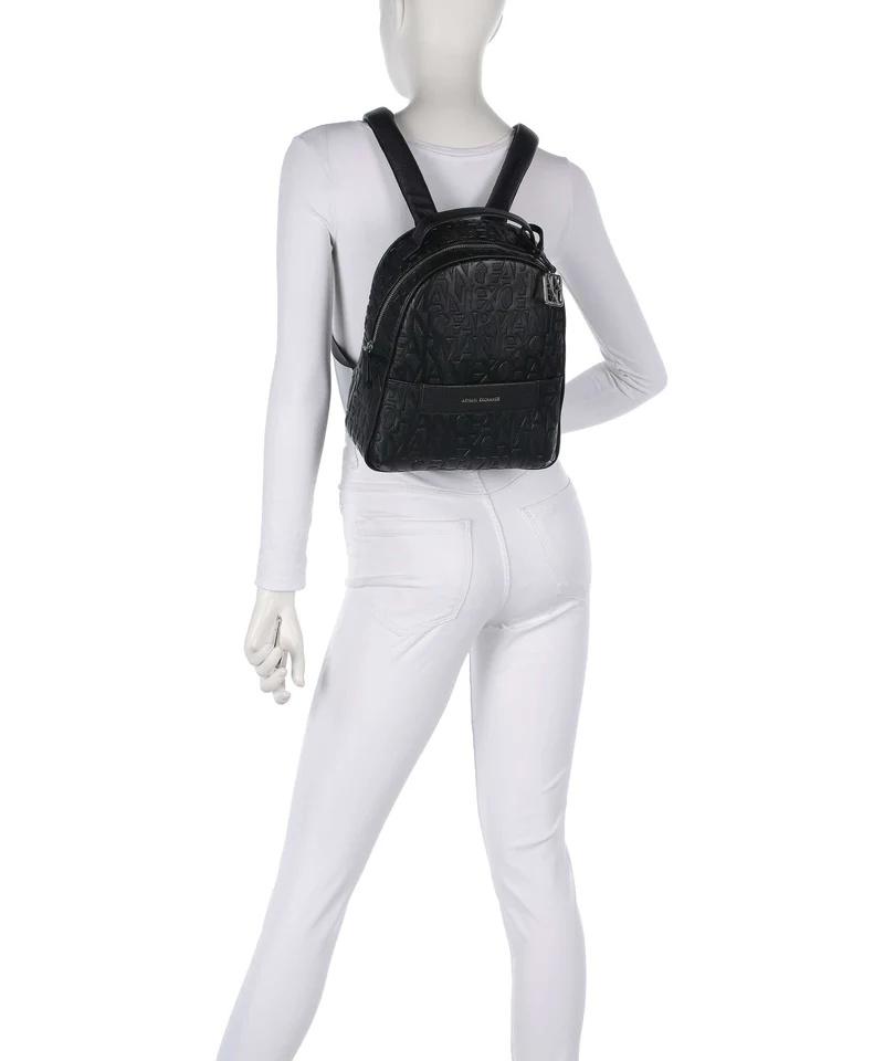 Armani Exchange Liz Pebble S Rucksack black