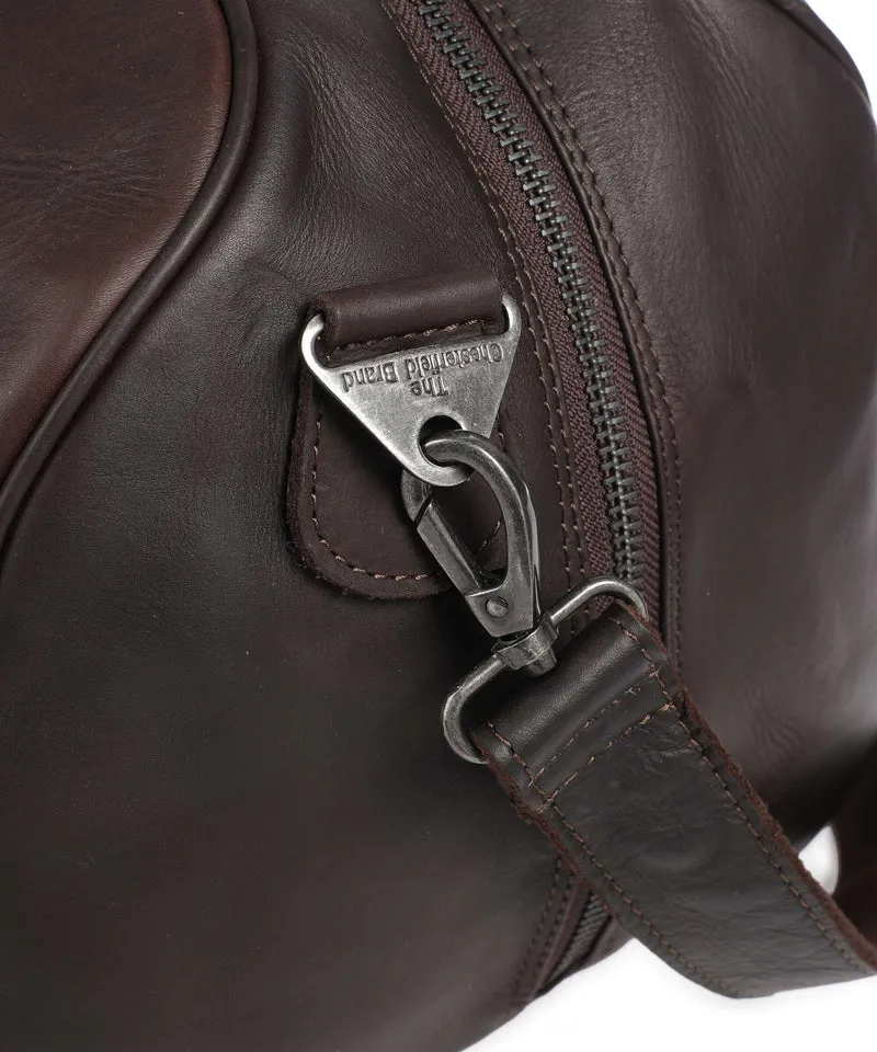 The Chesterfield Brand Wax Pull Up Cow Volenza Weekender brown