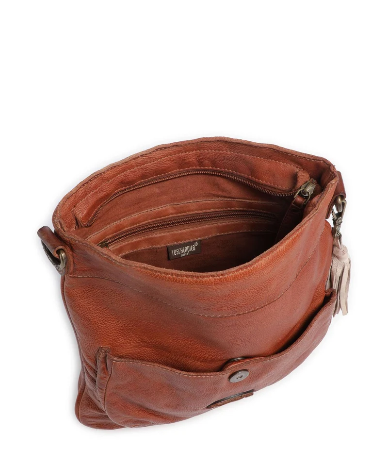 Taschendieb Wien Kohlmarkt 1 Umhängetasche cognac