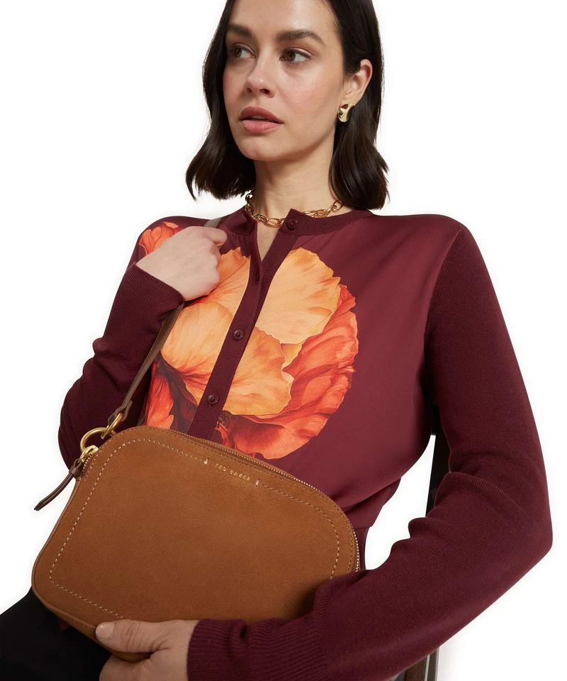 Ted Baker Shayane Umhängetasche brown