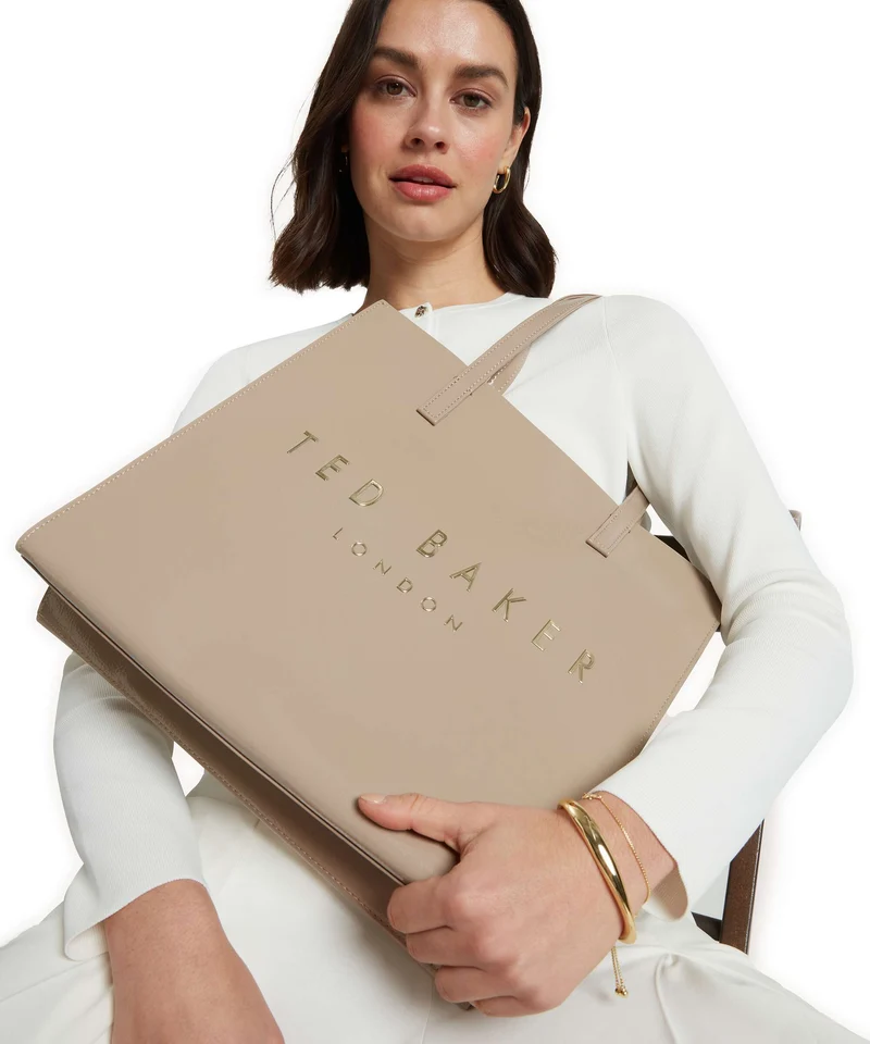 Ted Baker Crinkon Shopper stone