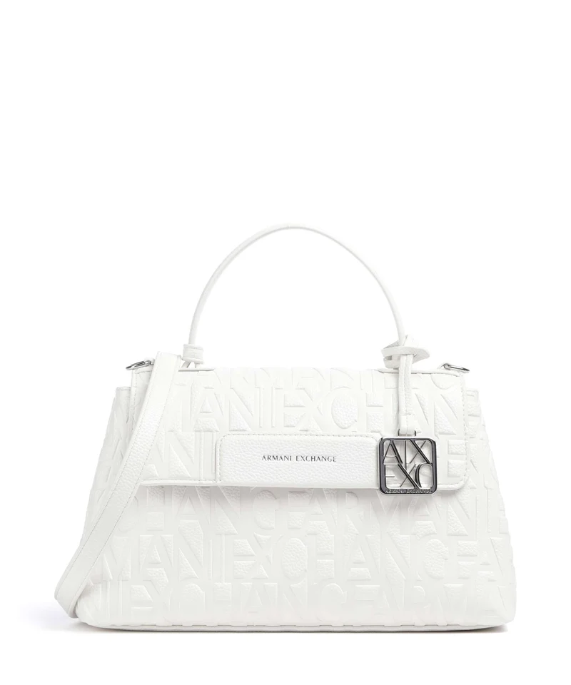 Armani Exchange Liz Handtasche off white