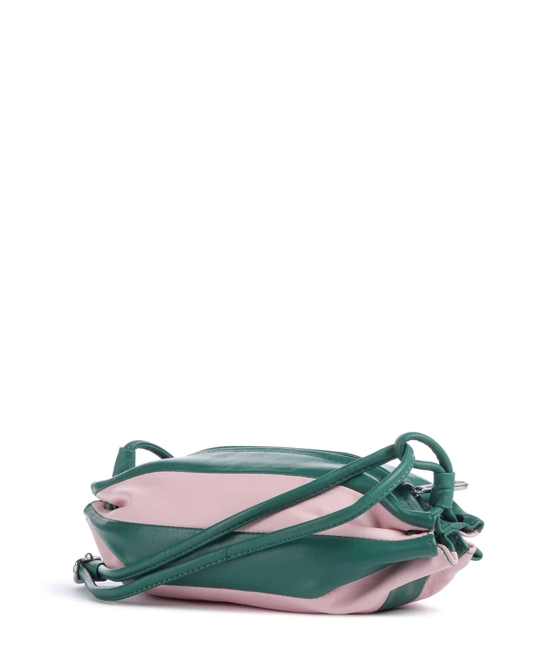Marimekko Karla Pikku Umhängetasche light pink/dark green