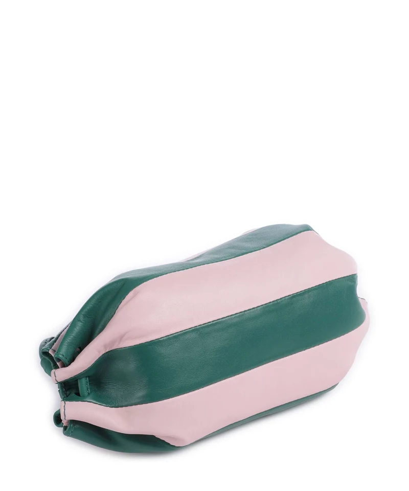 Marimekko Karla Pikku Umhängetasche light pink/dark green