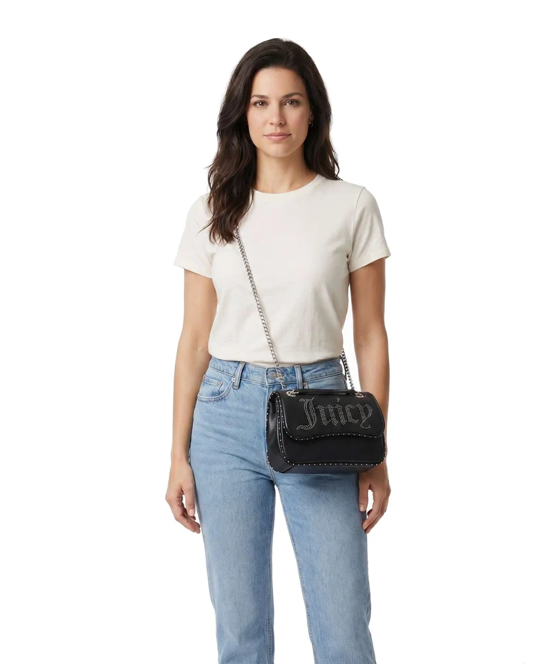 Juicy Couture Kimberly Schultertasche black