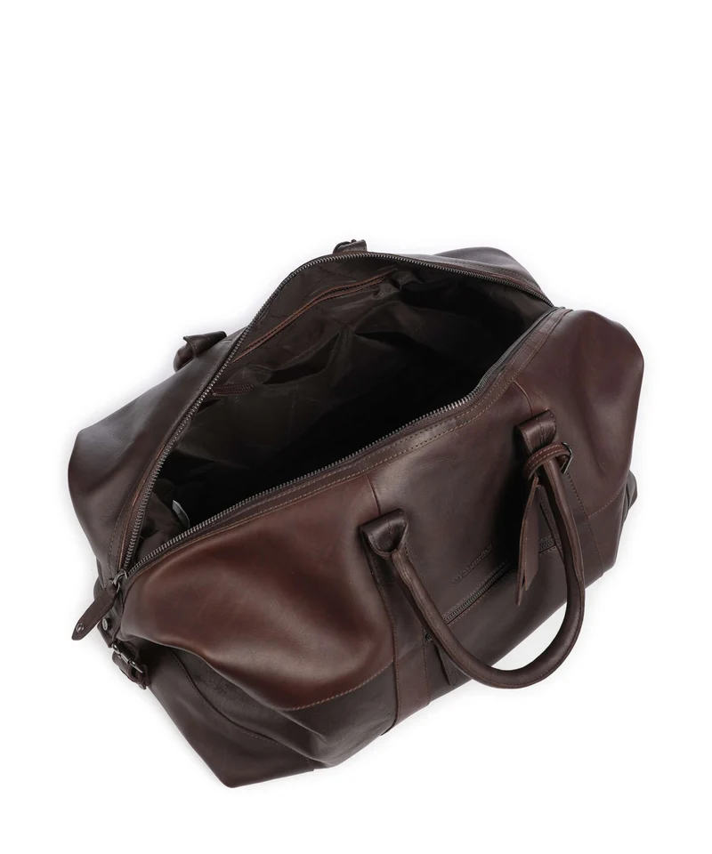 The Chesterfield Brand Wax Pull Up Cow Portsmouth 2 Weekender brown