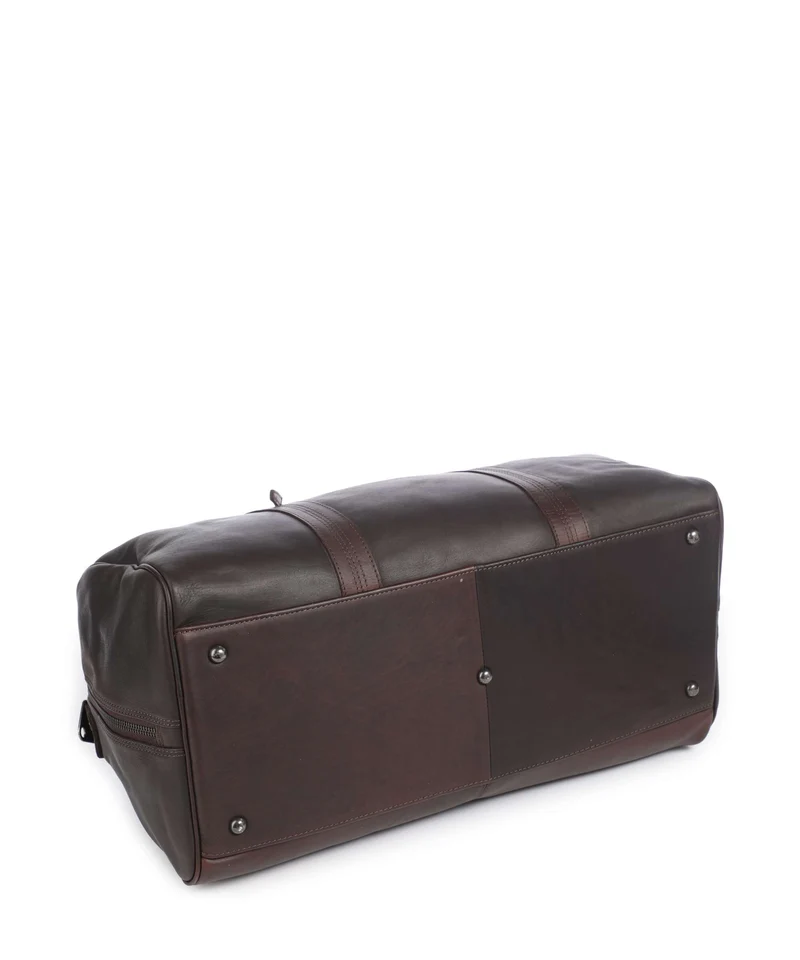 The Chesterfield Brand Wax Pull Up Cow Rivaro Weekender brown