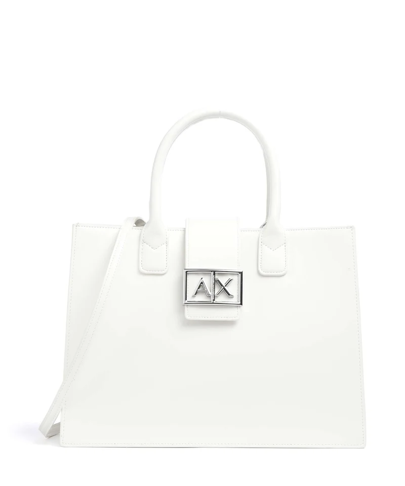 Armani Exchange Wonder M Handtasche off white