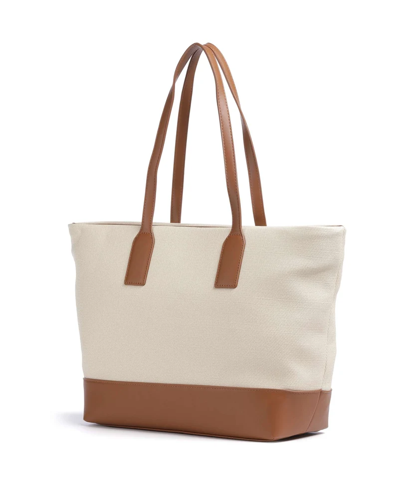 Valentino Bags Atena Re Shopper naturale/cuoio
