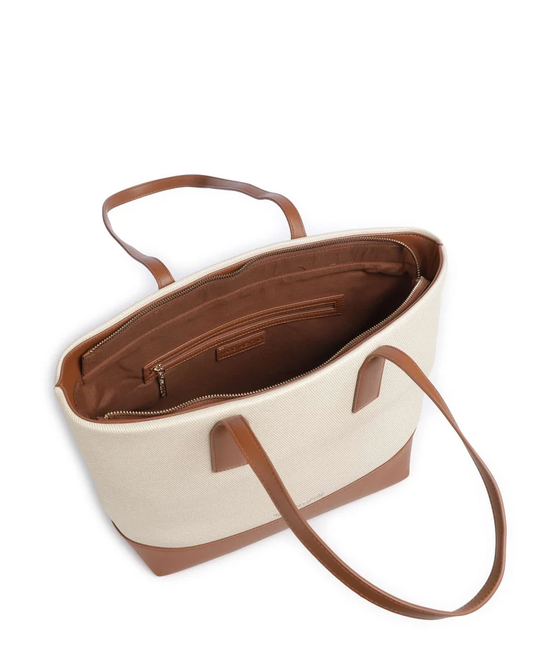 Valentino Bags Atena Re Shopper naturale/cuoio