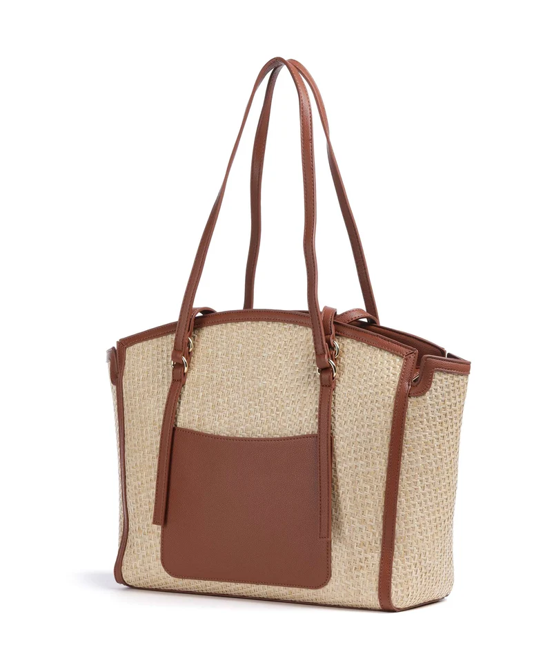 Valentino Bags Demetra Shopper naturale/cuoio