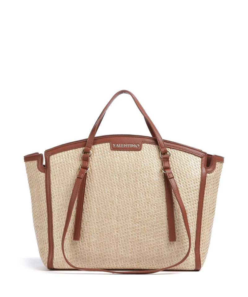 Valentino Bags Demetra Shopper naturale/cuoio