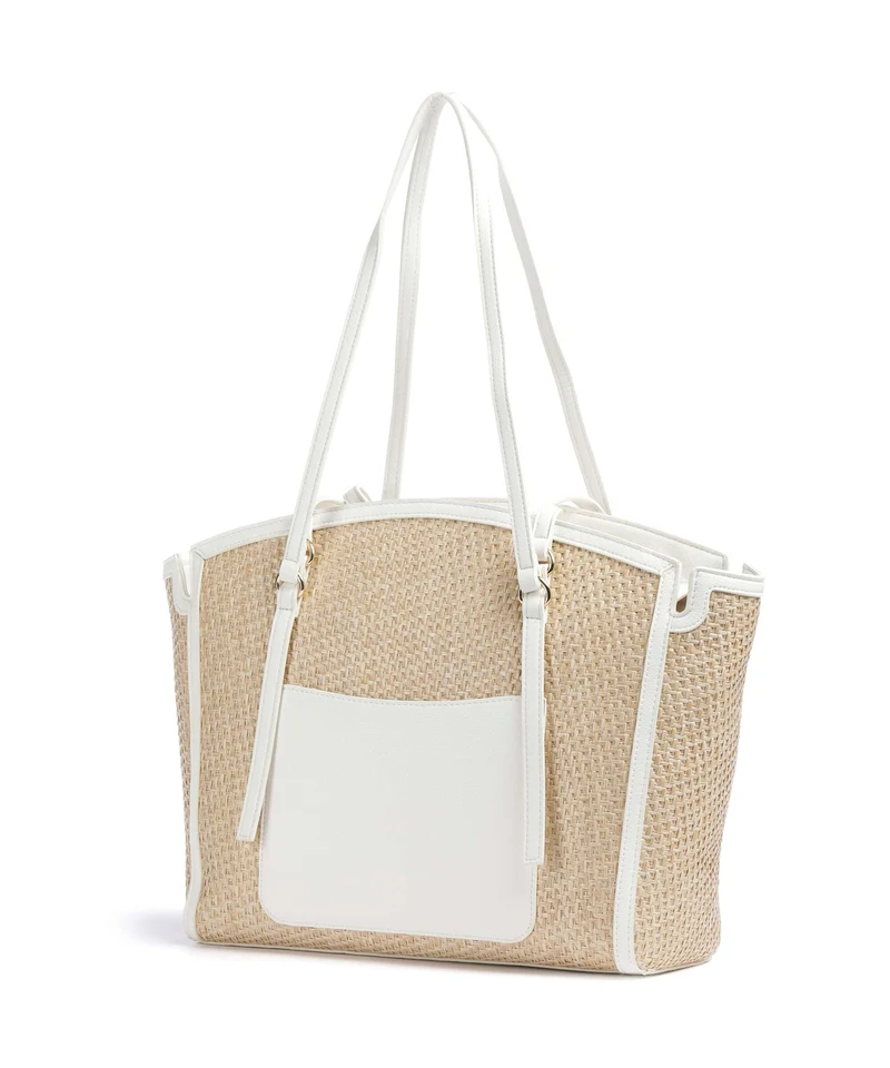Valentino Bags Demetra Shopper natur/bianco