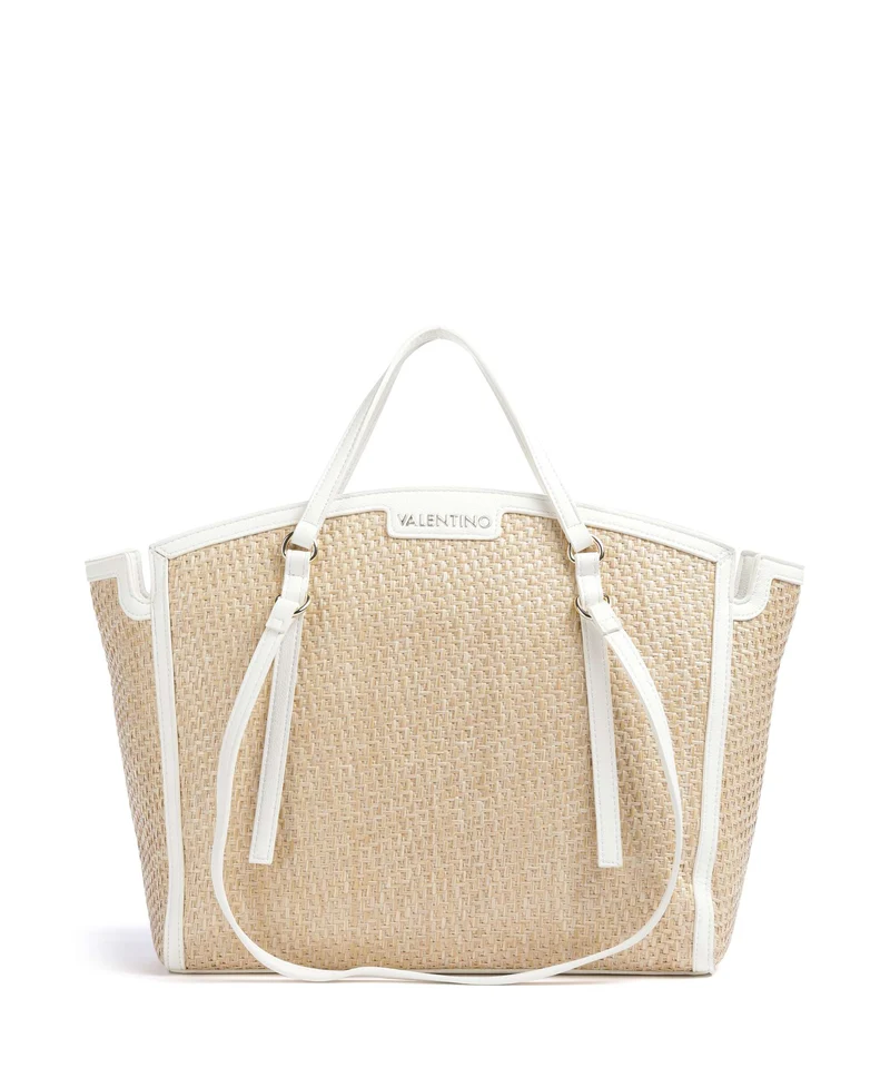 Valentino Bags Demetra Shopper natur/bianco