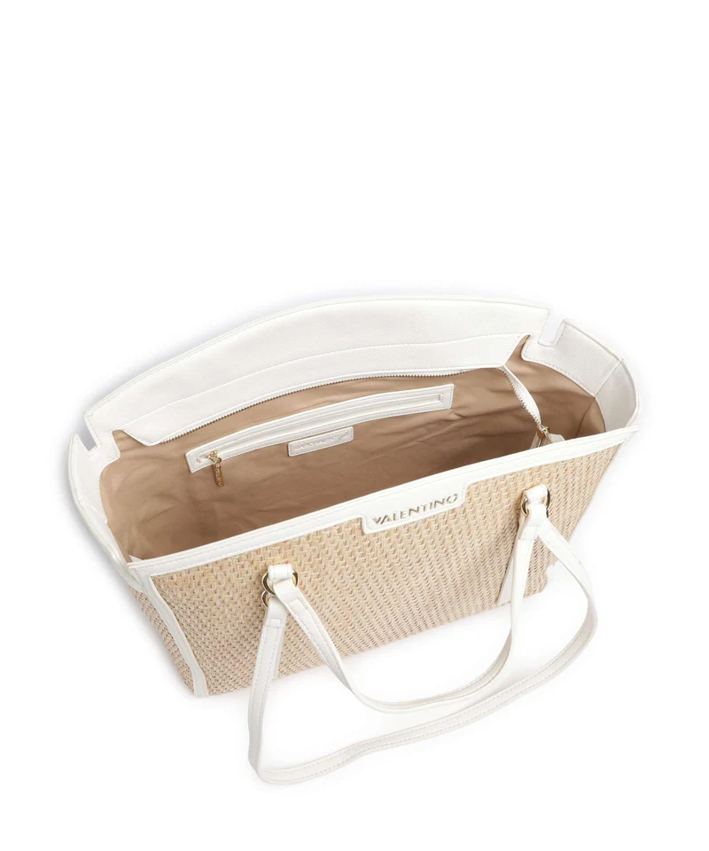 Valentino Bags Demetra Shopper natur/bianco