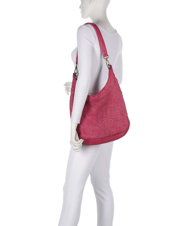 Taschendieb Wien Beatrixpark 2 Beuteltasche pink power