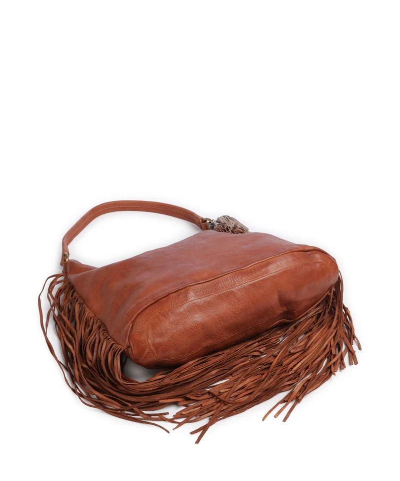 Taschendieb Wien Löwengasse 5x Beuteltasche cognac