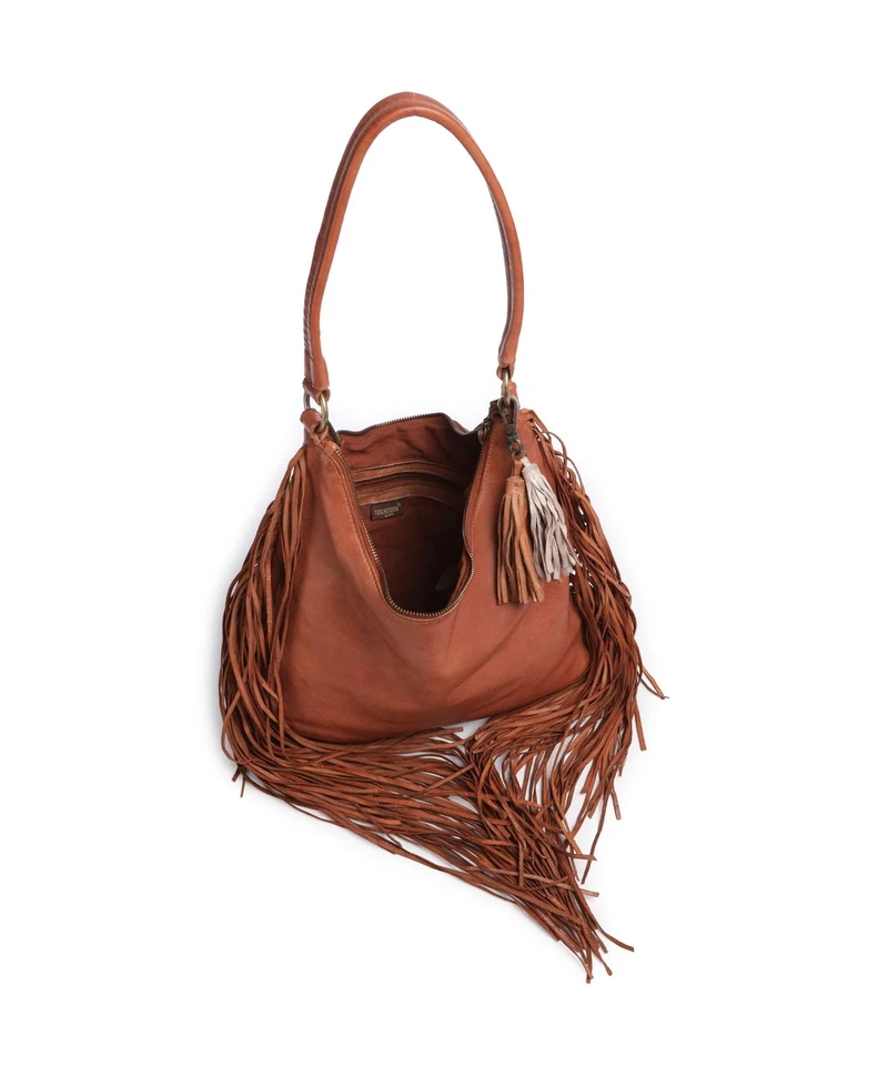 Taschendieb Wien Löwengasse 5x Beuteltasche cognac