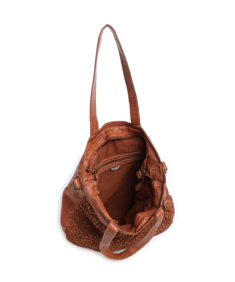 Taschendieb Wien Spinnerinweg 1 Shopper cognac