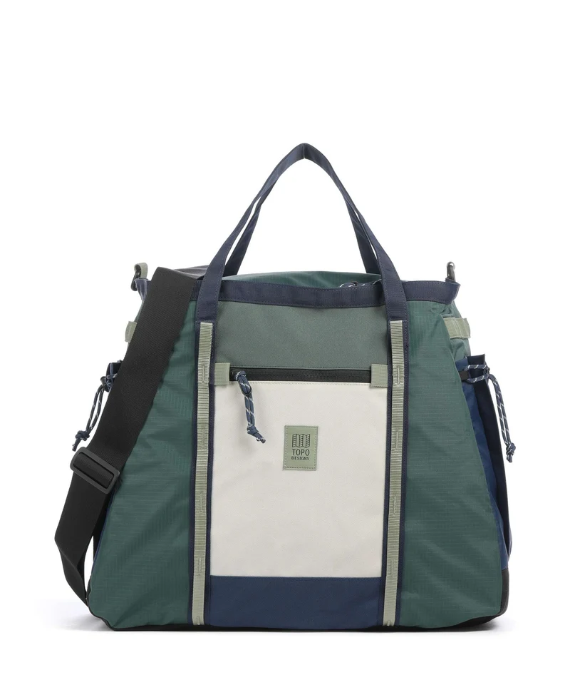 Topo Designs Mountain Gear Shopper forest/bone white