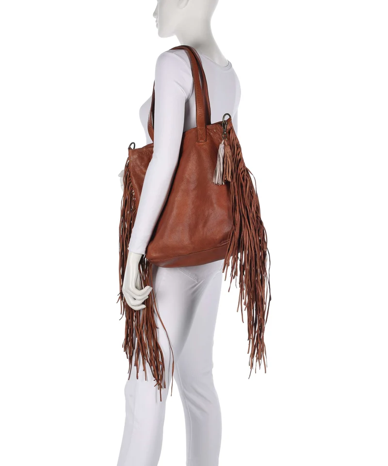 Taschendieb Wien Löwengasse 6x Shopper cognac